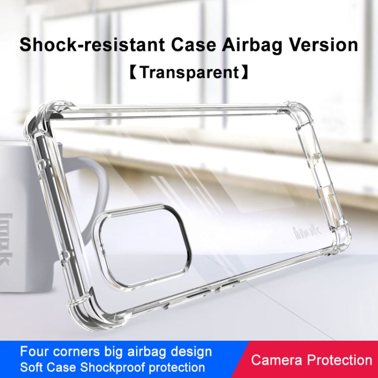 For Nokia X30 5G imak Shockproof Airbag TPU Phone Case(Transparent) by imak