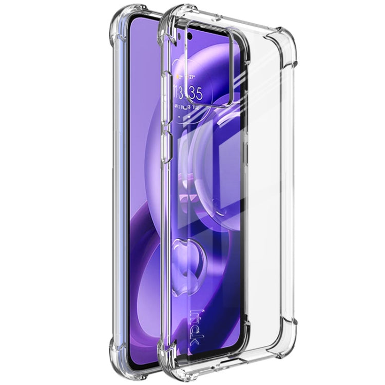 For Motorola Edge 30 Neo 5G imak Shockproof Airbag TPU Phone Case(Transparent) by imak