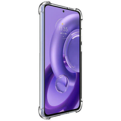 For Motorola Edge 30 Neo 5G imak Shockproof Airbag TPU Phone Case(Transparent) by imak