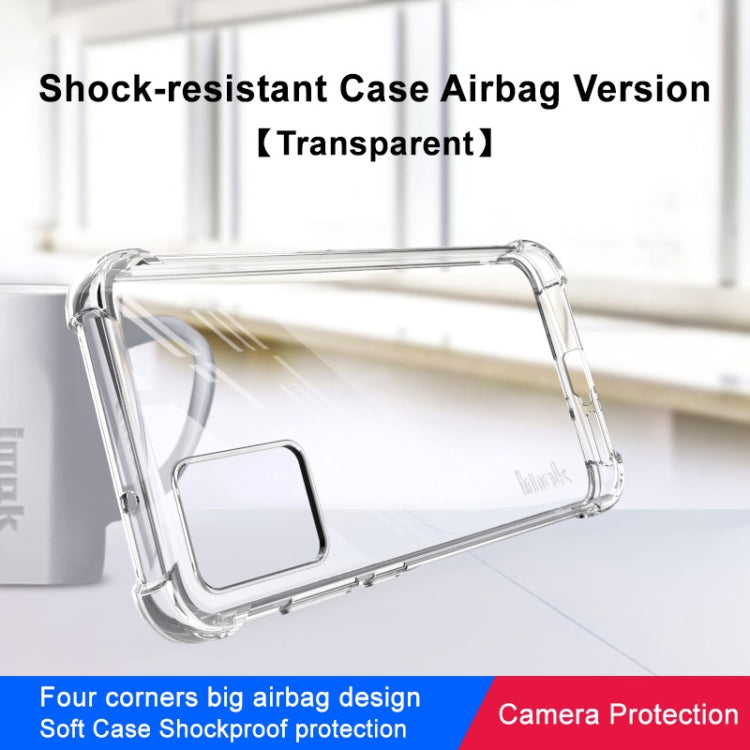 For Motorola Edge 30 Neo 5G imak Shockproof Airbag TPU Phone Case(Transparent) by imak