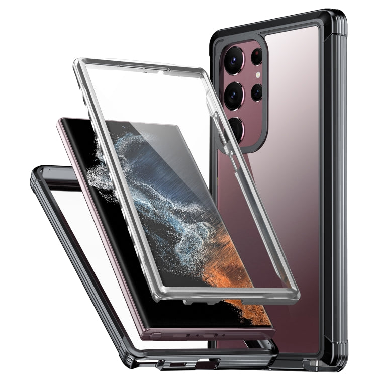 For Samsung Galaxy S23 Ultra 5G RedPepper Transparent Shockproof Phone Case by RedPepper