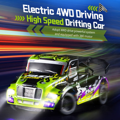 JJR/C Q131 Full Scale 4WD Flat Running Drift Remote Control Car(Green) by JJR/C