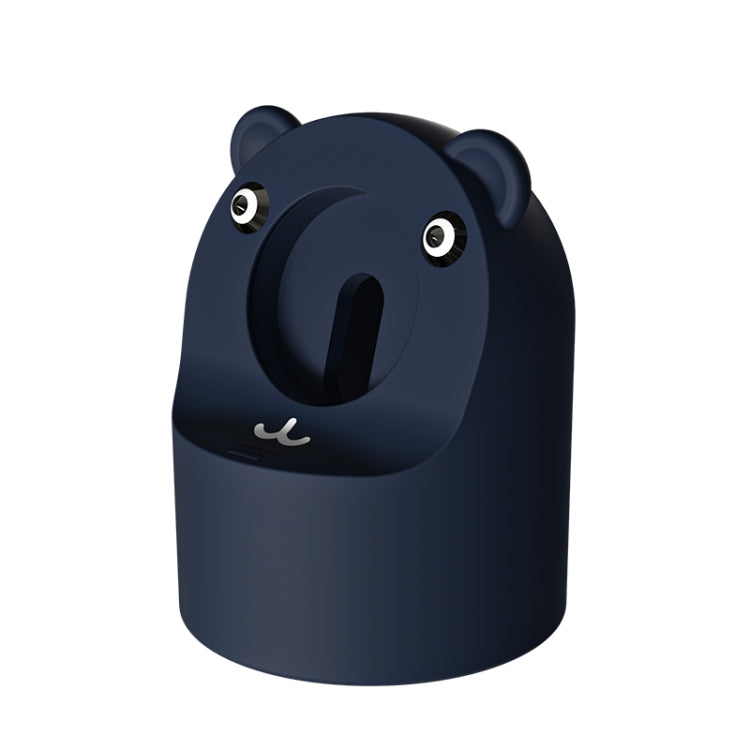 For Apple Watch Smart Watch Silicone Charging Holder without Charger(Dark Blue) by bashfashion