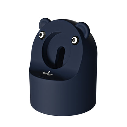 For Apple Watch Smart Watch Silicone Charging Holder without Charger(Dark Blue) by bashfashion
