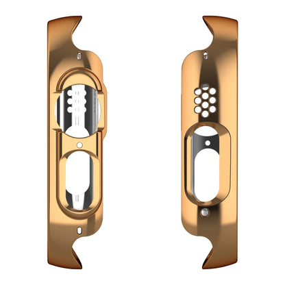 For Apple Watch Ultra 3 / 2 / 1 49mm Plating Gloss PC Tempered Glass Integral Watch Case(Rose Gold) by bashfashion
