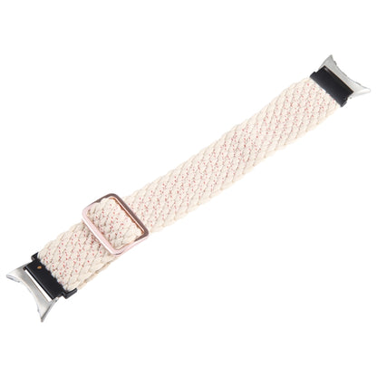 For Google Pixel Watch Buckle Nylon Braided Watch Band(Multi Starlight) by bashfashion