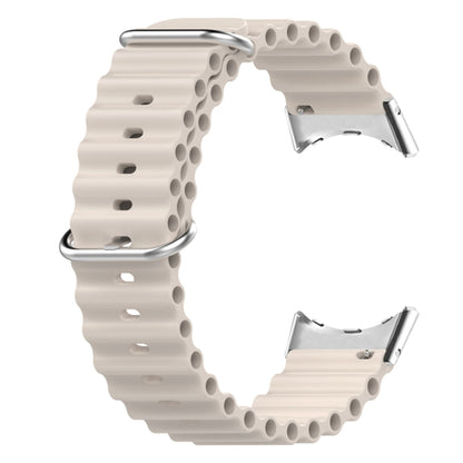 For Google Pixel Watch Ocean Silicone Watch Band(Starlight Color) by bashfashion