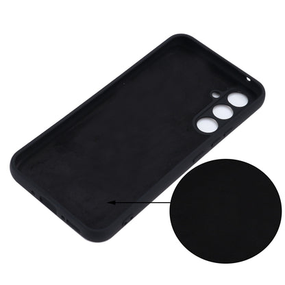For Samsung Galaxy A54 5G Solid Color Liquid Silicone Dropproof Full Coverage Phone Case(Black) by bashfashion
