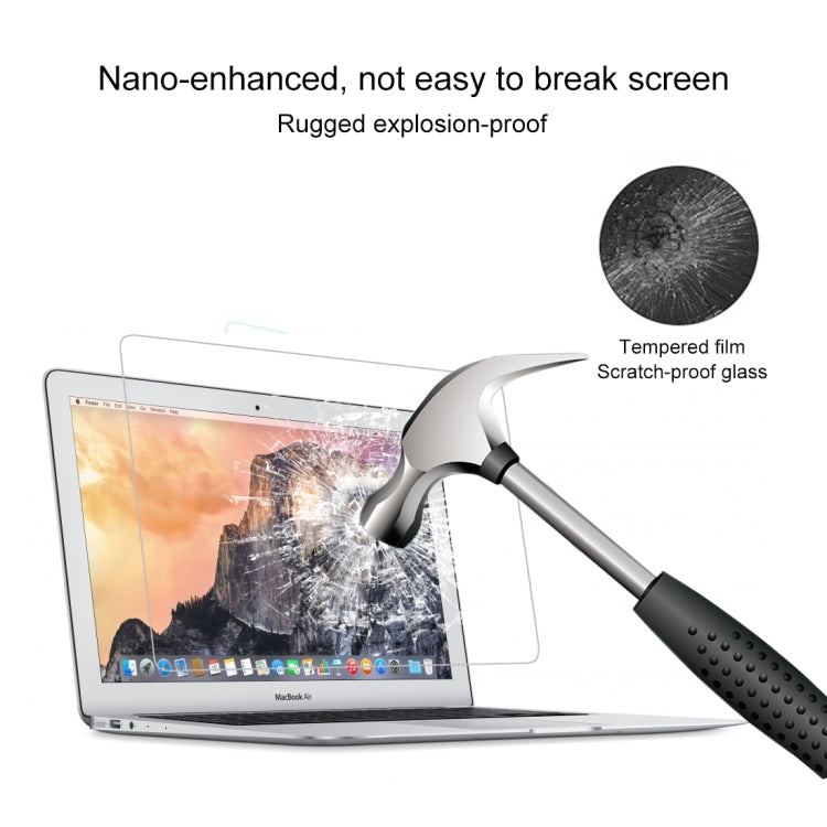For Microsoft Surface Laptop 5/4/3 15 inch 9H 2.5D Explosion-proof Tempered Tablet Glass Film by bashfashion