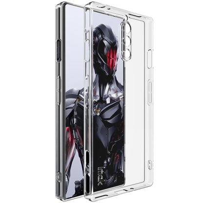 For ZTE Nubia Red Magic 8 Pro / Red Magic 8 Pro+ IMAK UX-5 Series Transparent Shockproof TPU Phone Case by imak