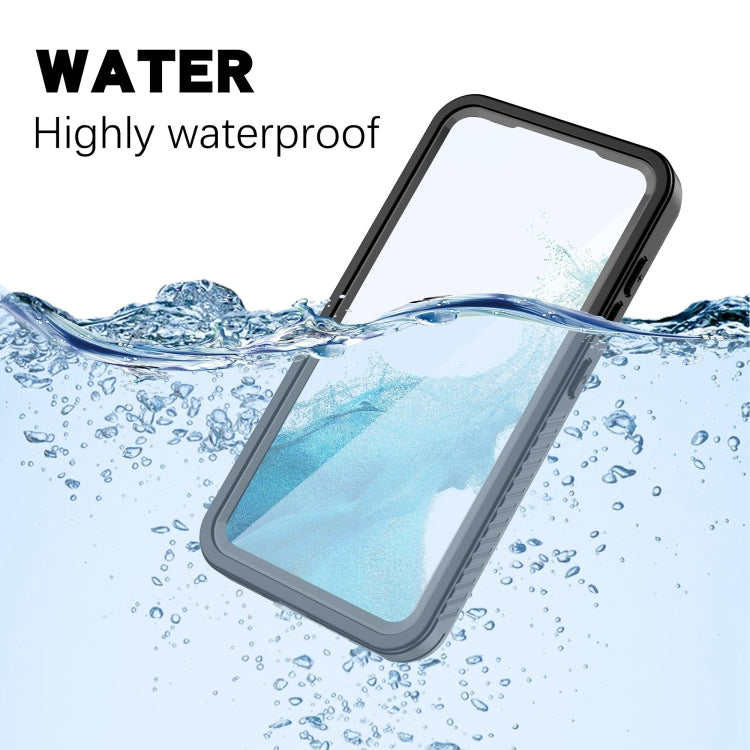 For Samsung Galaxy S23 5G RedPepper 360 Full Body Life Waterproof Phone Case(Black) by RedPepper