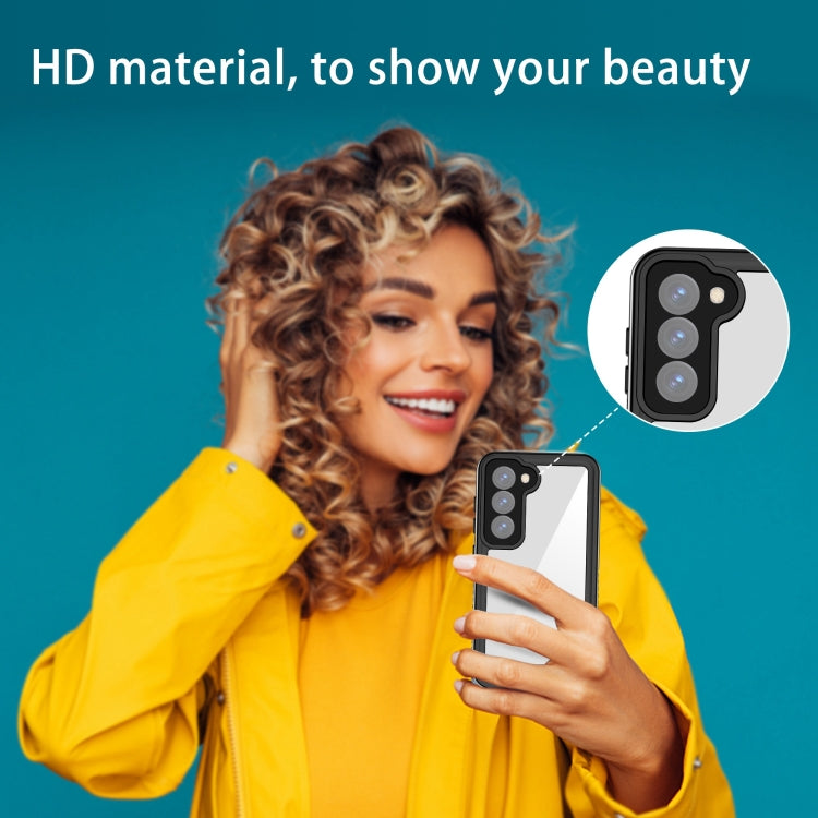 For Samsung Galaxy S23 5G RedPepper 360 Full Body Life Waterproof Phone Case(Black) by RedPepper