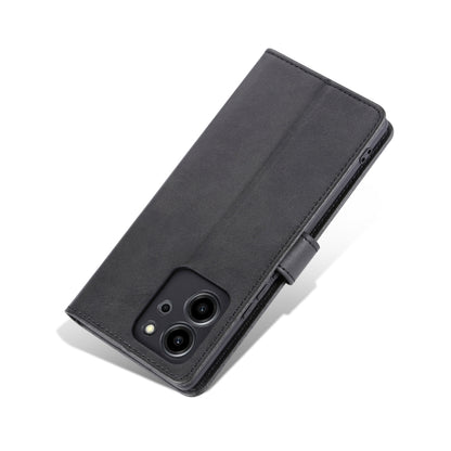 For Honor 80 SE AZNS Skin Feel Calf Texture Flip Leather Phone Case(Black) by AZNS