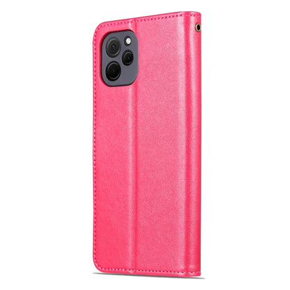 For Huawei Enjoy 50z / nova Y61 AZNS Sheepskin Texture Flip Leather Phone Case(Red) by AZNS