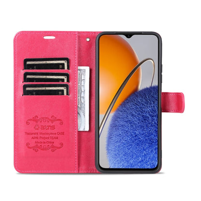 For Huawei Enjoy 50z / nova Y61 AZNS Sheepskin Texture Flip Leather Phone Case(Red) by AZNS