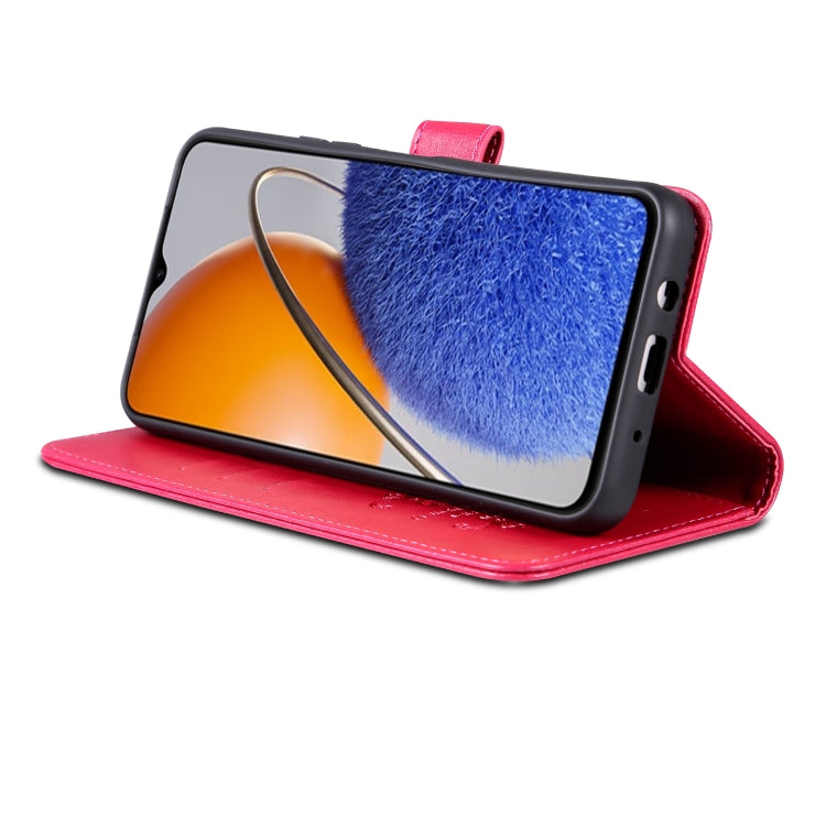 For Huawei Enjoy 50z / nova Y61 AZNS Sheepskin Texture Flip Leather Phone Case(Red) by AZNS