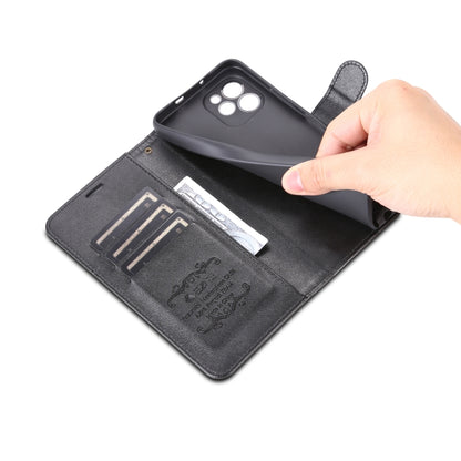 For Huawei Enjoy 50z / nova Y61 AZNS Sheepskin Texture Flip Leather Phone Case(Black) by AZNS