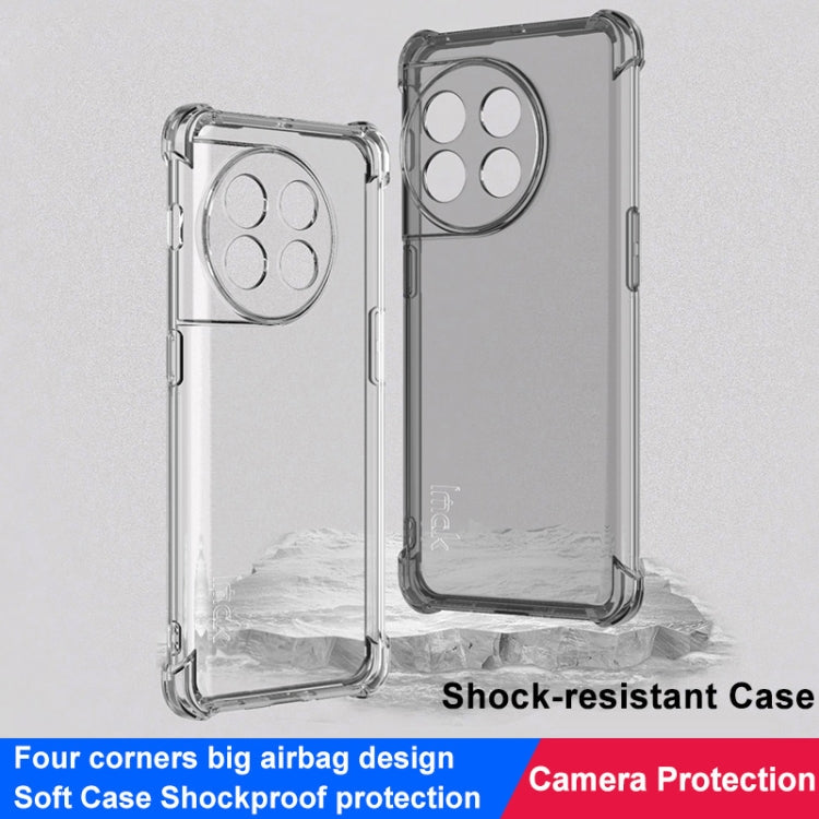 For OnePlus 11 5G imak Shockproof Airbag TPU Phone Case(Transparent) by imak