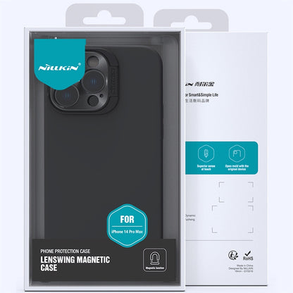 For iPhone 14 Pro NILLKIN Runwing Magsafe Magnetic Phone Case(Black) by NILLKIN