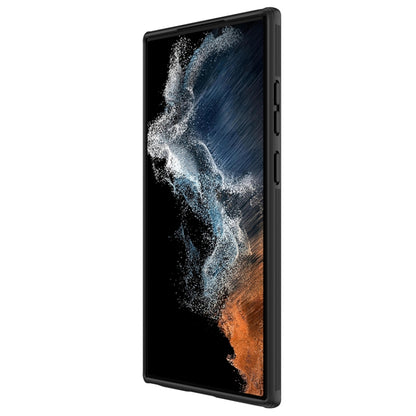 For Samsung Galaxy S23 Ultra 5G NILLKIN Black Mirror Pro Series Camshield Phone Case(Black) by NILLKIN