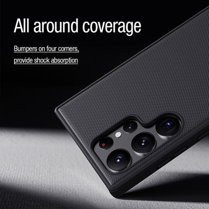 For Samsung Galaxy S23 Ultra 5G NILLKIN Frosted Shield Pro Magnetic Magsafe Phone Case(Black) by NILLKIN