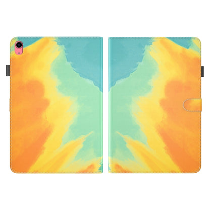 For iPad 2025 / 2022 Watercolor Pattern Flip Leather Tablet Case(Autumn Leaves) by bashfashion