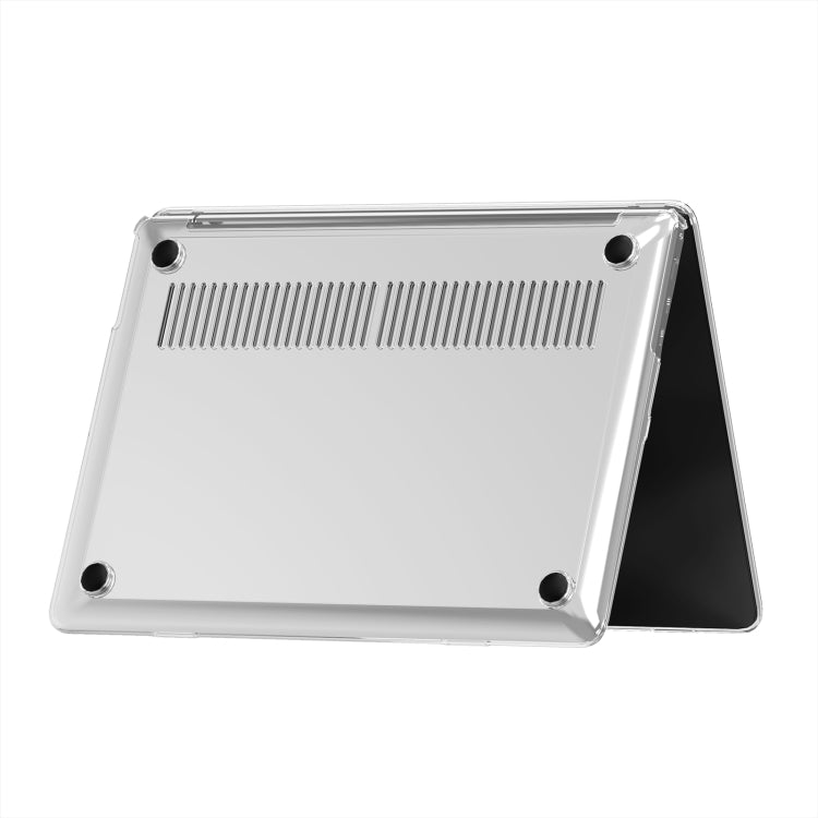 For Microsoft Surface Laptop 7 13.8 Laptop Steel Surface Crystal Shockproof Protective Case(Transparent) by bashfashion