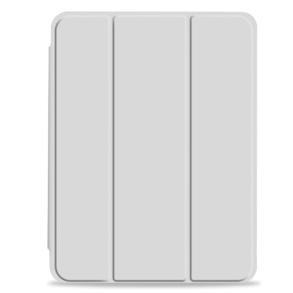 For iPad Pro 11 2022 / 2021 / 2020 3-fold Shockproof Smart Leather Tablet Case(Grey)