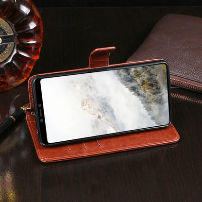 For Google Pixel 4 idewei Crazy Horse Texture Horizontal Flip Leather Case with Holder & Card Slots & Wallet(Black) by idewei