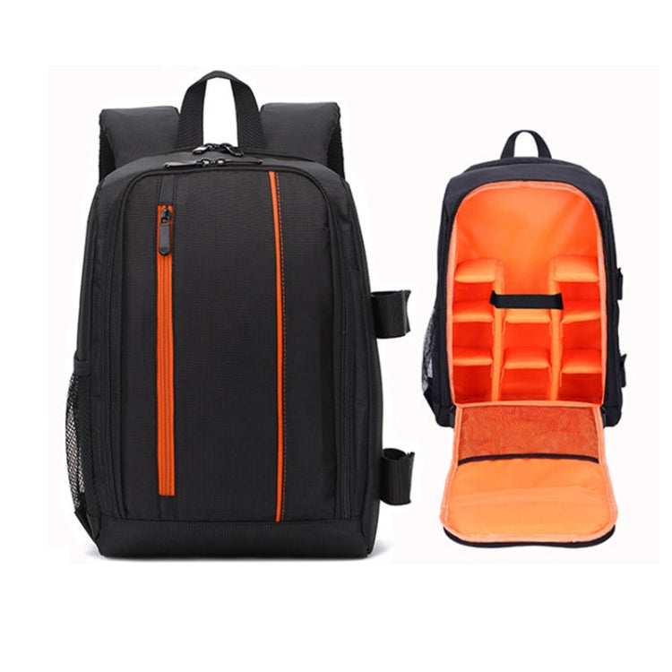 Outdoor Camera Backpack Waterproof Photography Camera Shoulders Bag, Size:45x32x18cm(Orange) by bashfashion