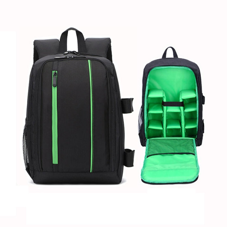 Outdoor Camera Backpack Waterproof Photography Camera Shoulders Bag, Size:45x32x18cm(Green) by bashfashion