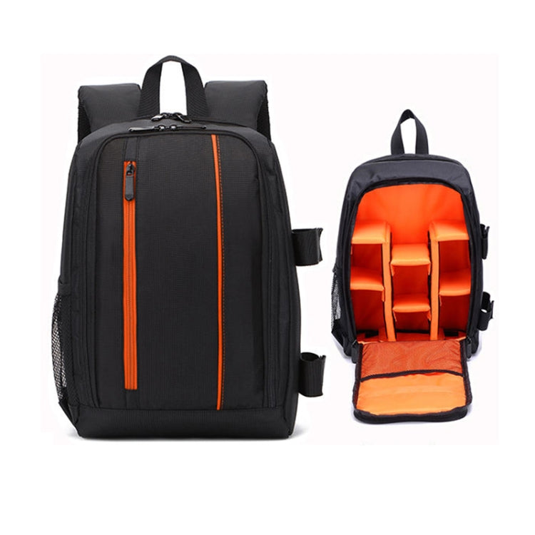 Outdoor Camera Backpack Waterproof Photography Camera Shoulders Bag, Size:33.5x25.5x15.5cm(Orange) by bashfashion