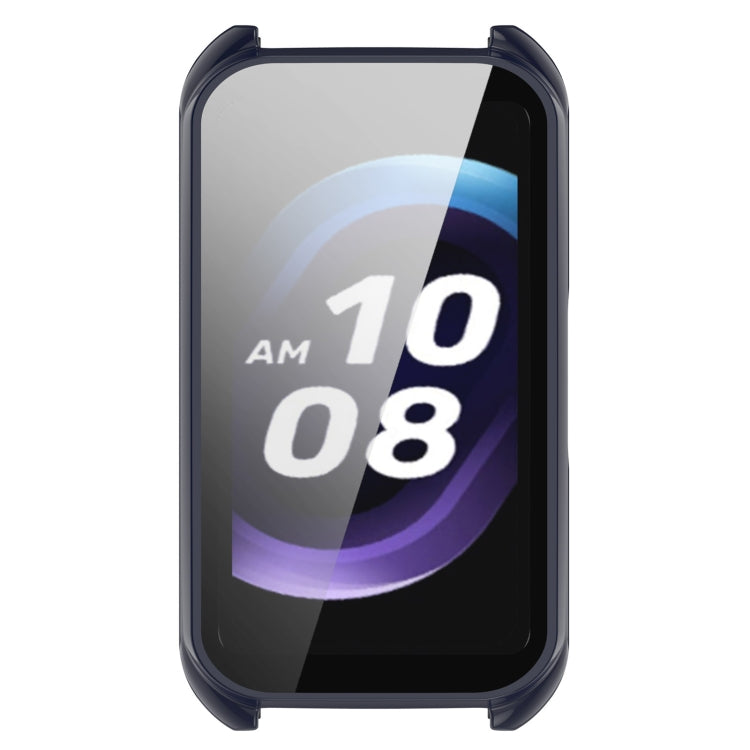 For Keep Band B5 / Band B4 PC + Tempered Film Integrated Watch Protective Case(Ink Blue) by bashfashion