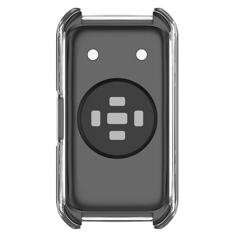 For Keep Band B5 / Band B4 PC + Tempered Film Integrated Watch Protective Case(Transparent White) by bashfashion