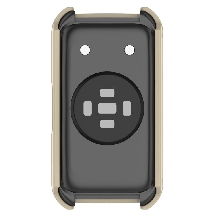 For Keep Band B5 / Band B4 PC + Tempered Film Integrated Watch Protective Case(Ivory White) by bashfashion