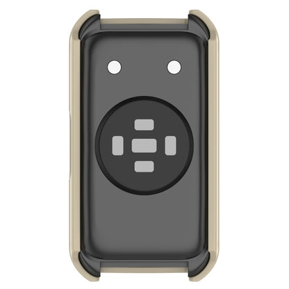 For Keep Band B5 / Band B4 PC + Tempered Film Integrated Watch Protective Case(Ivory White) by bashfashion