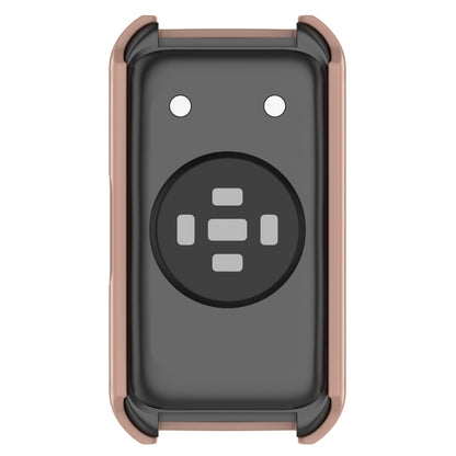 For Keep Band B5 / Band B4 PC + Tempered Film Integrated Watch Protective Case(Pink) by bashfashion