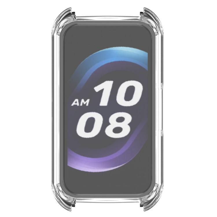 For Keep Band B5 / Band B4 Full Coverage TPU Electroplating Watch Protective Case(Transparent) by bashfashion