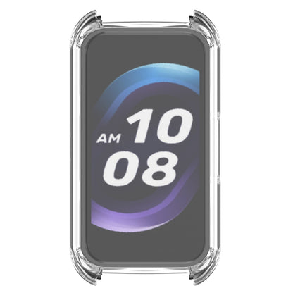 For Keep Band B5 / Band B4 Full Coverage TPU Electroplating Watch Protective Case(Transparent) by bashfashion