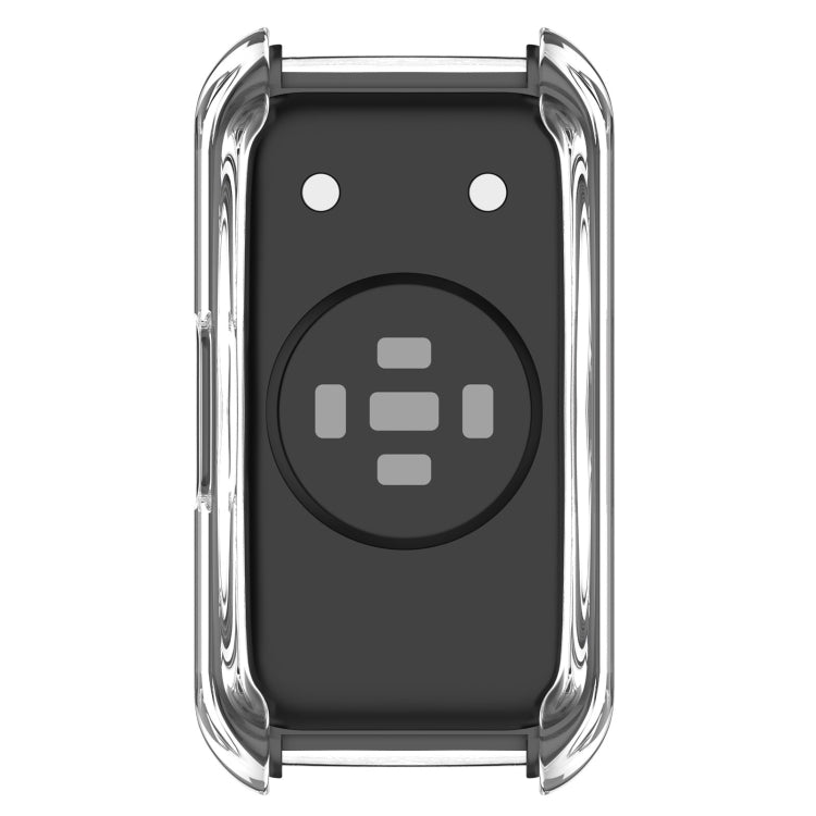 For Keep Band B5 / Band B4 Full Coverage TPU Electroplating Watch Protective Case(Transparent) by bashfashion