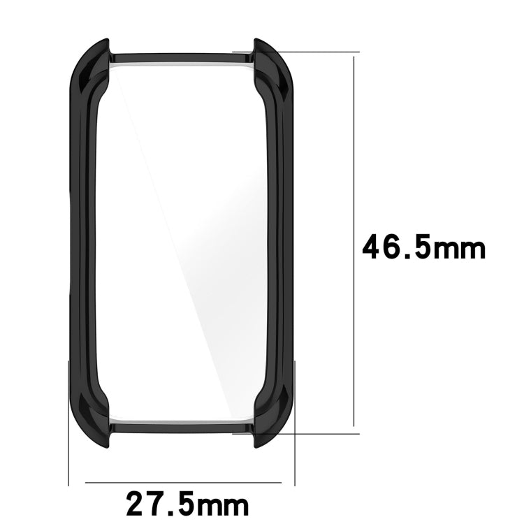 For Keep Band B5 / Band B4 Full Coverage TPU Electroplating Watch Protective Case(Silver) by bashfashion