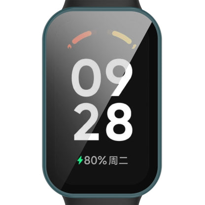 For Redmi Band 2 PC+ Tempered Film Integrated Watch Protective Case(Pine Green) by bashfashion