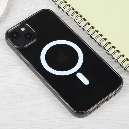For iPhone 14 Plus GEBEI MagSafe Magnetic Transparent Phone Case (Transparent Black) by GEBEI