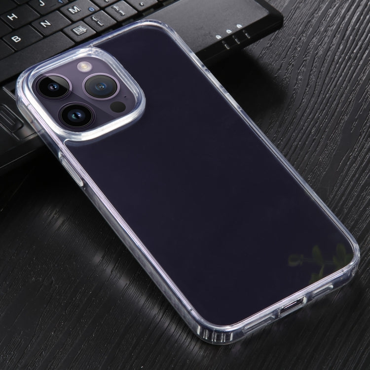 For iPhone 14 Pro Max GEBEI Acrylic Phone Case(Transparent) by GEBEI