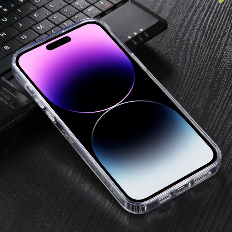 For iPhone 14 Pro Max GEBEI Acrylic Phone Case(Transparent) by GEBEI