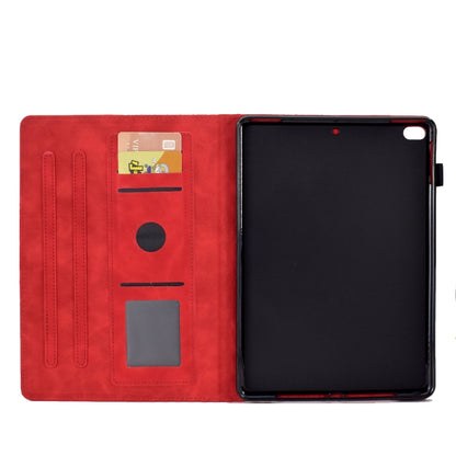 For iPad 9.7 2017 / 2018 / Air / Air 2 Rhombus Embossed Leather Smart Tablet Case(Red) by bashfashion