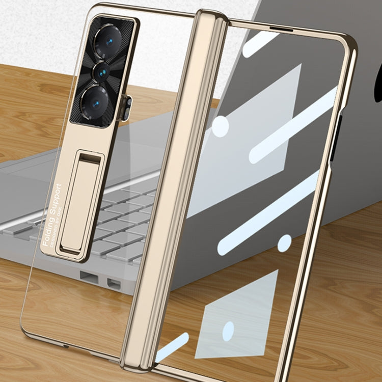 For Honor Magic VS GKK Magnetic Hinged Phantom Folding Phone Case(Green) by GKK