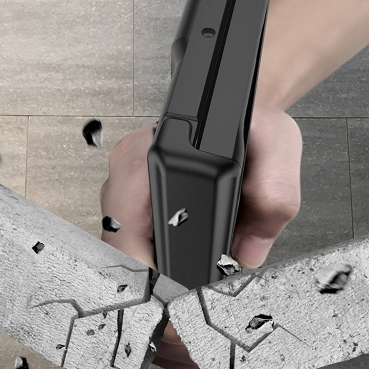 For OPPO Find N2 GKK Fold Magnetic Hinge Full Coverage Phone Case(Silver) by GKK