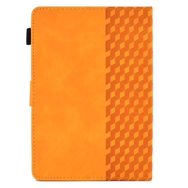 For 8.0 inch Universal Tablet Rhombus Embossed Leather Case(Khaki) by bashfashion