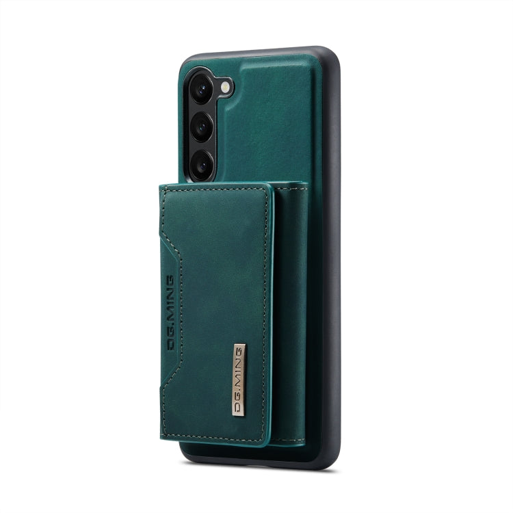 For Samsung Galaxy S23+ 5G DG.MING M2 Series 3-Fold Multi Card Bag + Phone Case(Green) by DG.MING